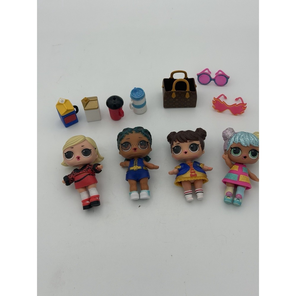 LOL Surprise Doll Lot Touchdown Independent Queen Stardust Queen Accessories